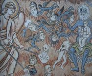 Mosaico del Giudizio Universale a Torcello: particolare Mosaico del Giudizio Universale a Torcello: particolare