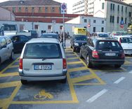 Parking for disabled people
